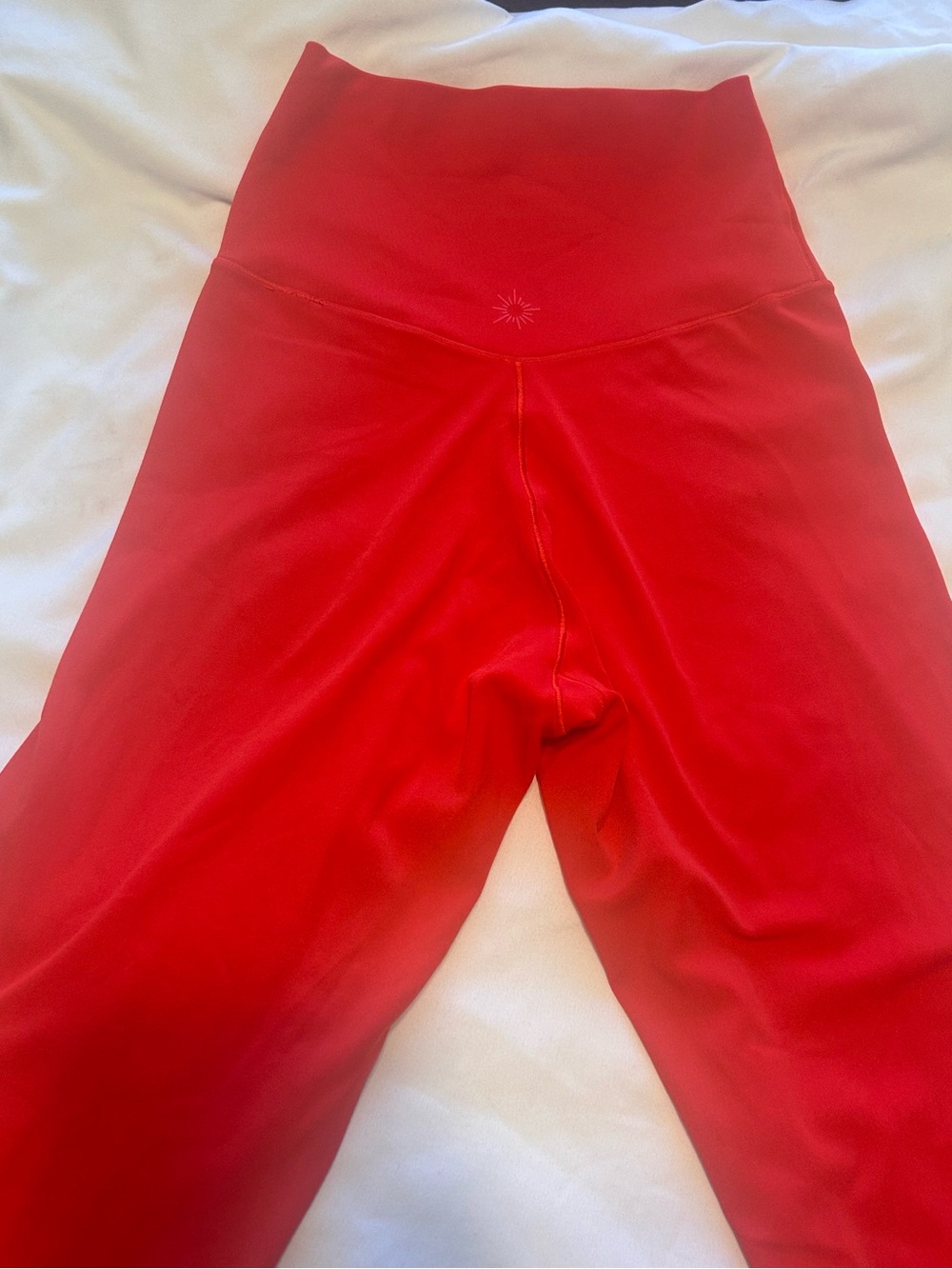 OFFLINE by Aerie Red Real Me Cross Over Workout Yoga Leggings Size Small. - Picture 5 of 5